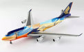 SQ Wings Singapore Airlines B747-400 9V-SPL "Tropical" Livery - Diecast Model - 1/200
