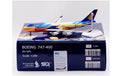 SQ Wings Singapore Airlines B747-400 9V-SPL "Tropical" Livery - Diecast Model - 1/200