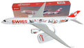 PPC Holland Swiss Airlines Airbus A350-900 Wanderlust 1:200 Plastic Model Aircraft - PP-225285