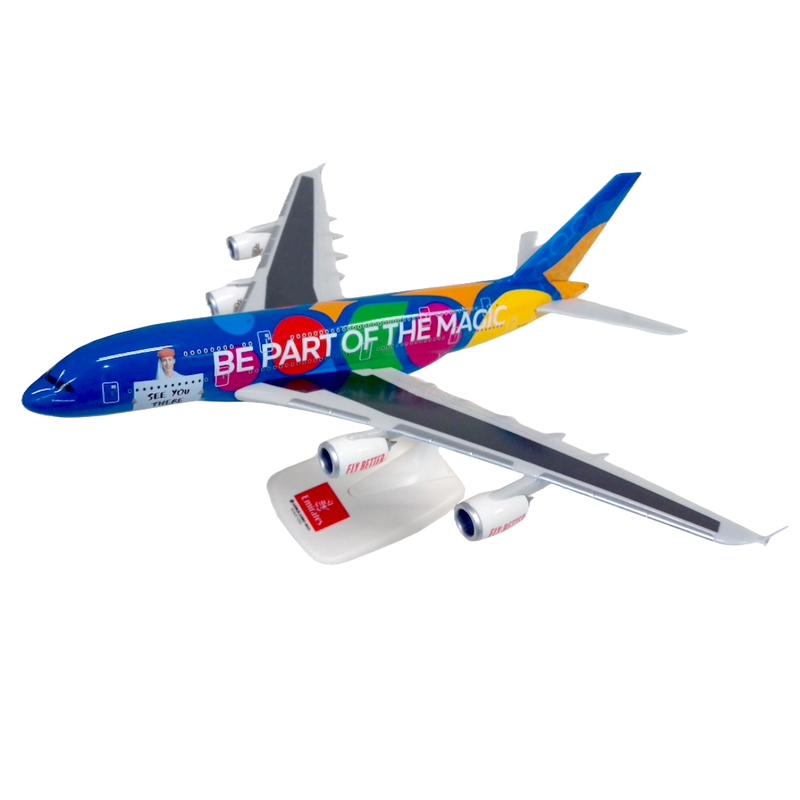 PPC Emirates Airbus A380 Dubai Expo Part of the Magic Plastic Model - 1/250 Scale