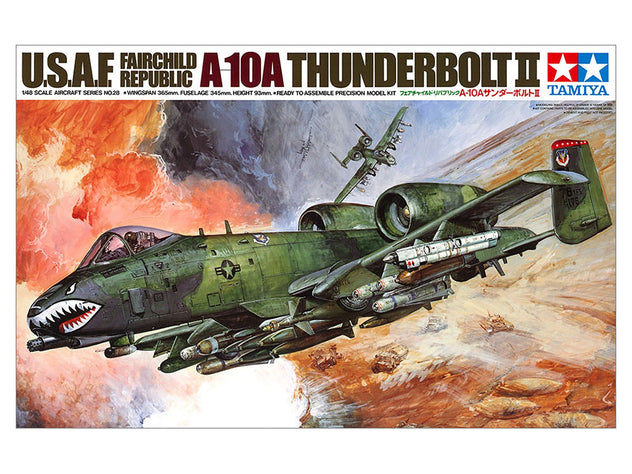 Tamiya A-10A Thunderbolt II 1:48 Plastic Model Aircraft Kit 61028