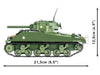 Cobi M4A3 Sherman Tank 1/28 Scale Brick Model Kit (2570)
