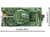 Cobi M4A3 Sherman Tank 1/28 Scale Brick Model Kit (2570)