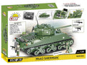 Cobi M4A3 Sherman Tank 1/28 Scale Brick Model Kit (2570)