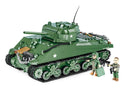 Cobi M4A3 Sherman Tank 1/28 Scale Brick Model Kit (2570)