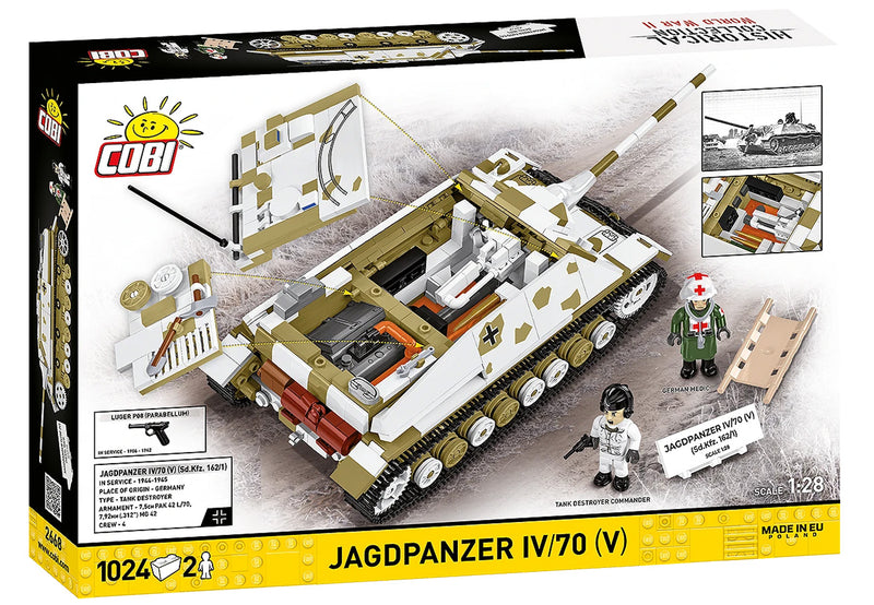 Cobi Jagdpanzer IV/70 (V) German Tank Destroyer 1:28 Brick Kit (2668)