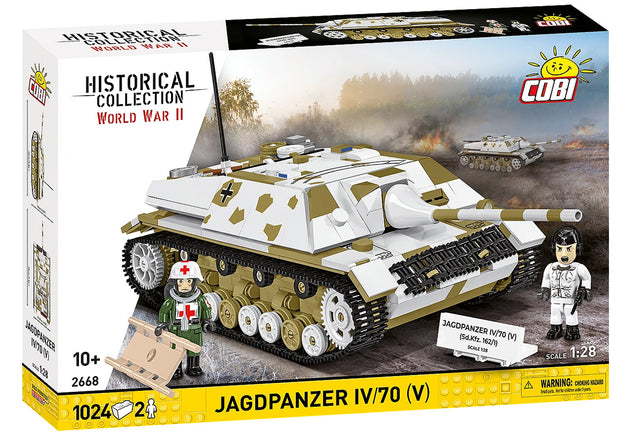Cobi Jagdpanzer IV/70 (V) German Tank Destroyer 1:28 Brick Kit (2668)