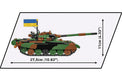 Cobi T-72M1R Tank 1:35 Brick Kit (PL/UA) - 724 Pieces (2624)