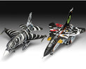 Revell NATO Tiger Meet 60th Anniversary Tornado & F-16 MLU 1:72 Plastic Model Kit Gift Set