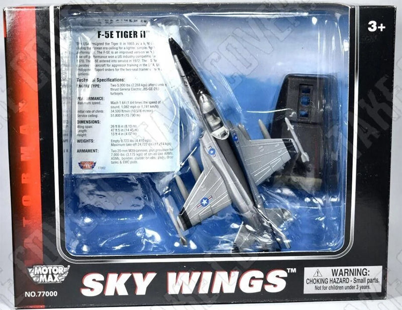 Motormax F-5 Tiger USAF 1:100 Diecast Model Aircraft