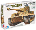 Tamiya 35194 German Tiger I Mid Production Tank 1:35 Scale Plastic Kit