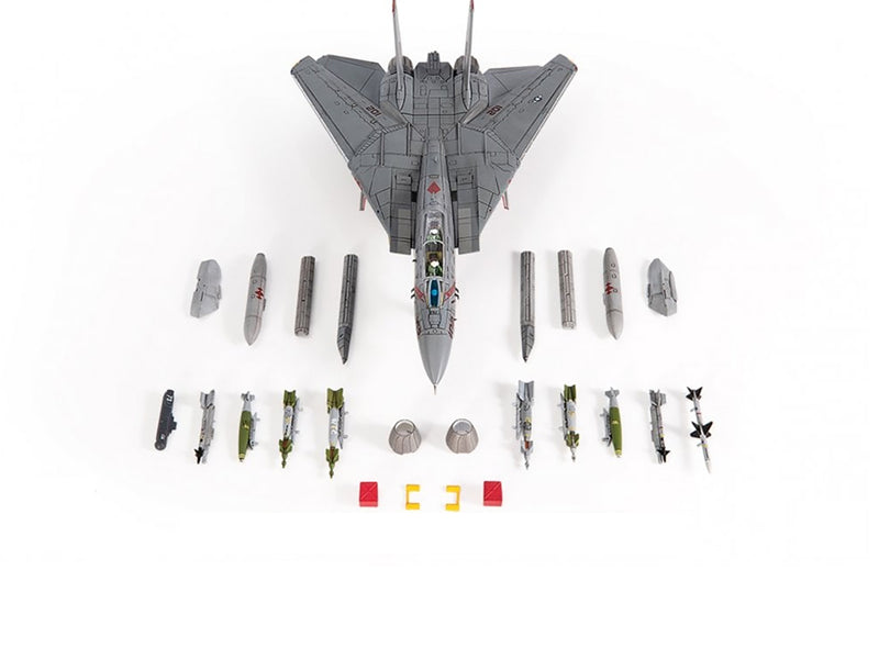 JC Wings F-14B Tomcat VF-102 Diamondbacks, USS Theodore Roosevelt 1:72 Diecast Model Aircraft