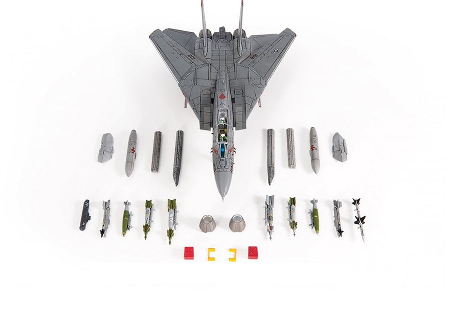 JC Wings F-14B Tomcat VF-102 Diamondbacks, USS Theodore Roosevelt 1:72 Diecast Model Aircraft
