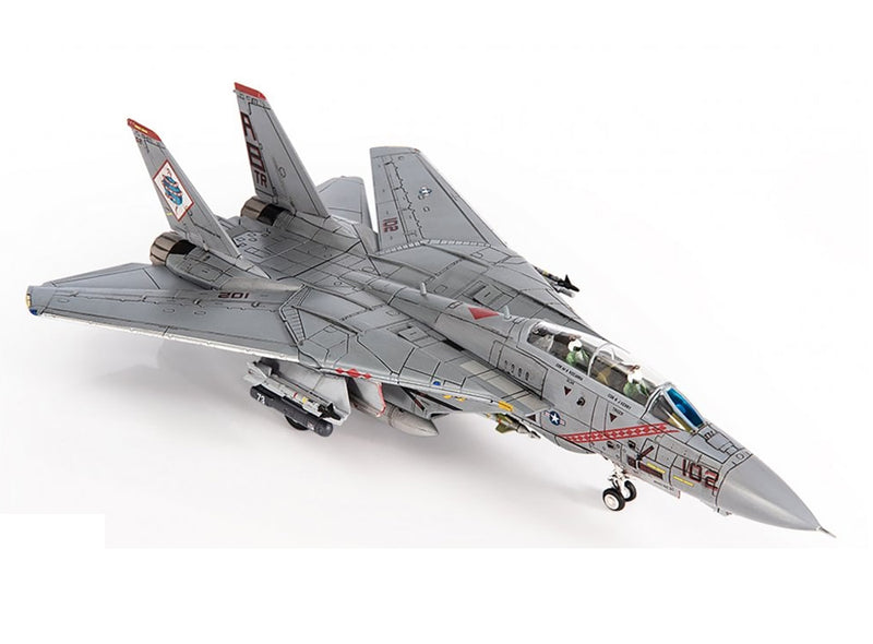 JC Wings F-14B Tomcat VF-102 Diamondbacks, USS Theodore Roosevelt 1:72 Diecast Model Aircraft