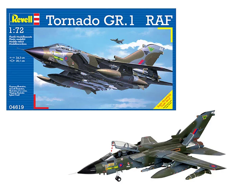 Revell Tornado Gr.1 RAF 1:72 Plastic Model Kit Aircraft