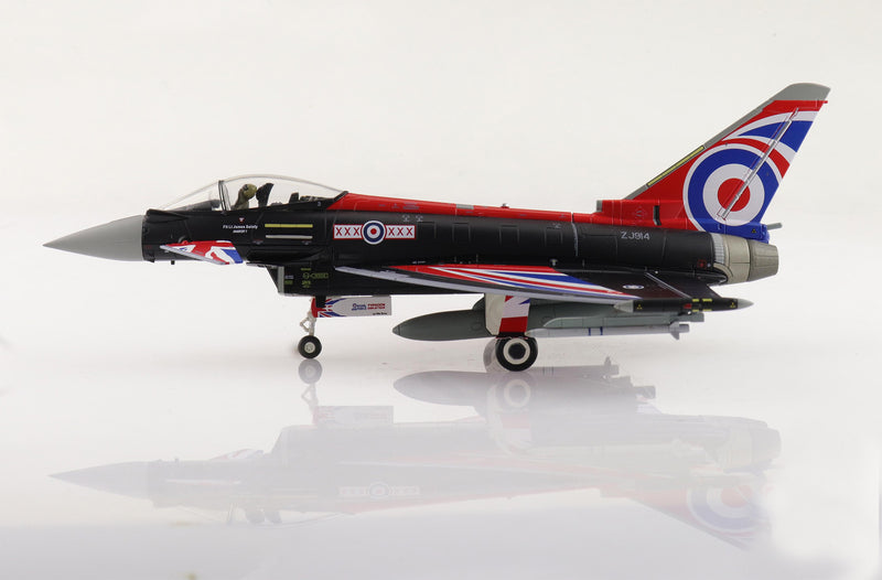 Hobby Master Eurofighter Typhoon Blackjack RAF 2021 1:72 Diecast Model Aircraft HA6629