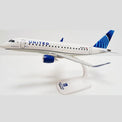 PPC United Airlines Embraer 170 1:100 Plastic Model Aircraft - PP-225209