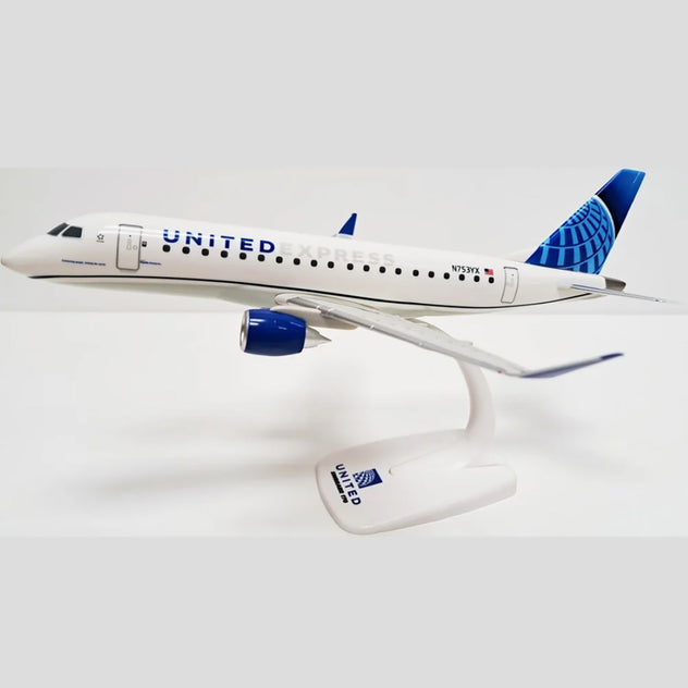 PPC United Airlines Embraer 170 1:100 Plastic Model Aircraft - PP-225209