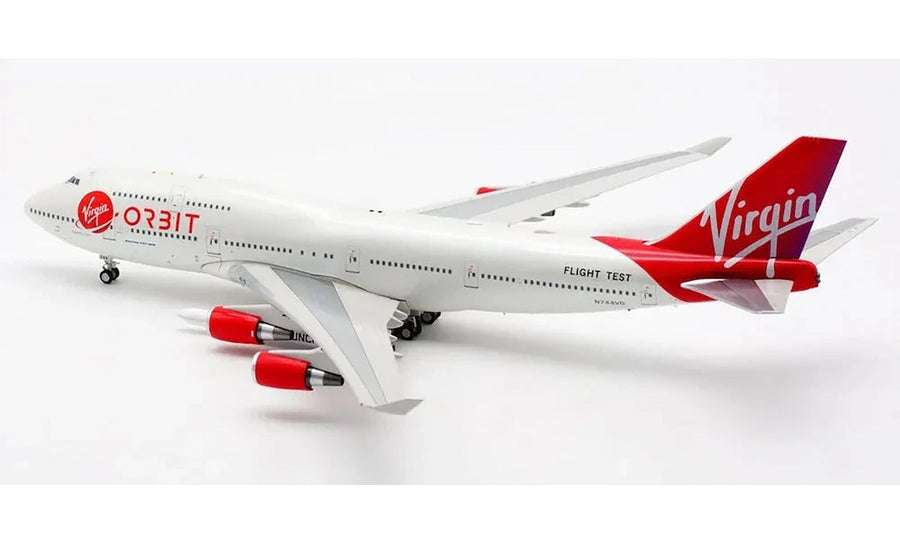 WB Models Boeing 747-400 N744VG Virgin Orbit 1:200 Diecast Model Aircraft