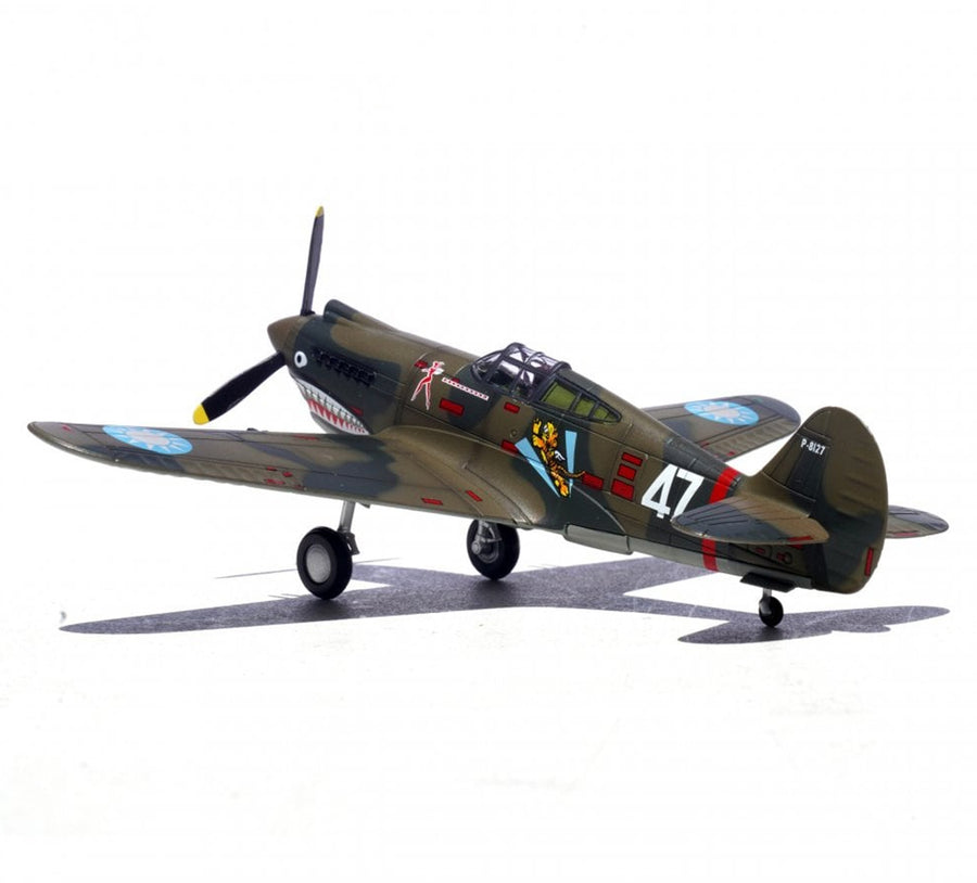 Panzerkampf P-40C Warhawk AVG 3rd PS R.T. Smith China 1942 1/72 Diecast Model Aircraft