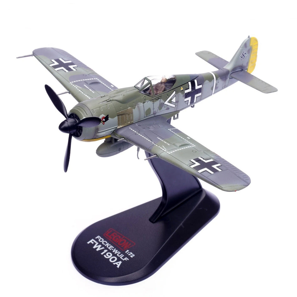 Panzerkampf Focke-Wulf Fw 190A STAB3.JG2 Hans Hahn 1/72 Diecast Model Aircraft - PAN14620LC