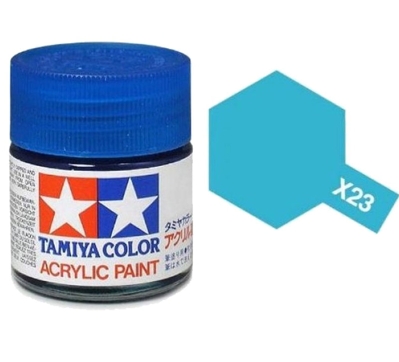 X-23 Clear Blue Acrylic Paint 10ml