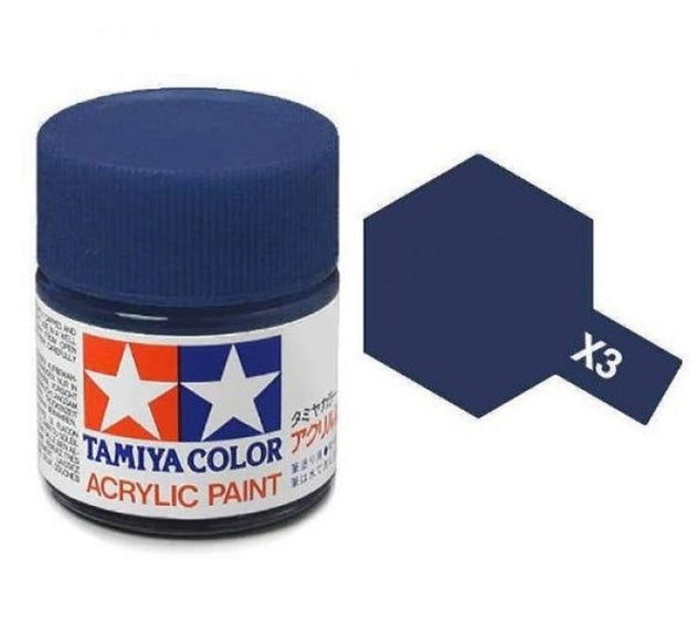 Tamiya X-3 Royal Blue Gloss Acrylic Paint 10ml