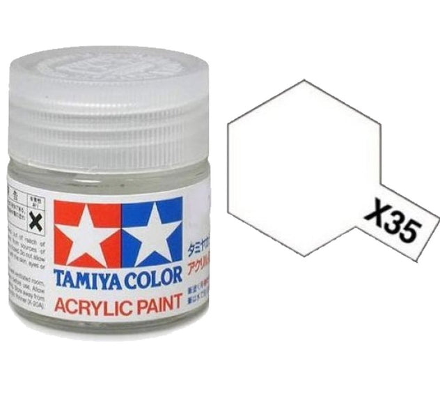 Tamiya X-35 Clear Semi Gloss Acrylic Paint 10ml