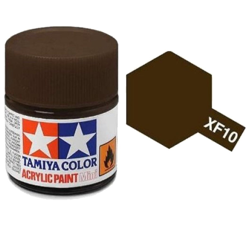 XF-10 Flat Brown Acrylic Paint 10ml