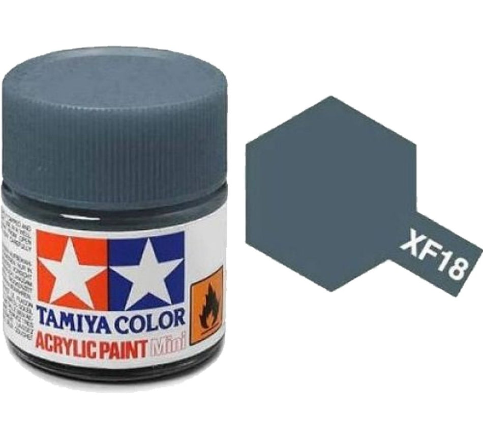 XF-18 Medium Blue Matt Acrylic Paint 10ml