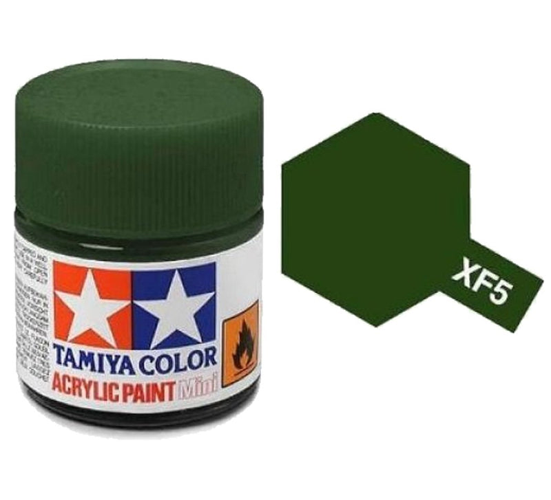 XF-5 Flat Green Acrylic Paint 10ml