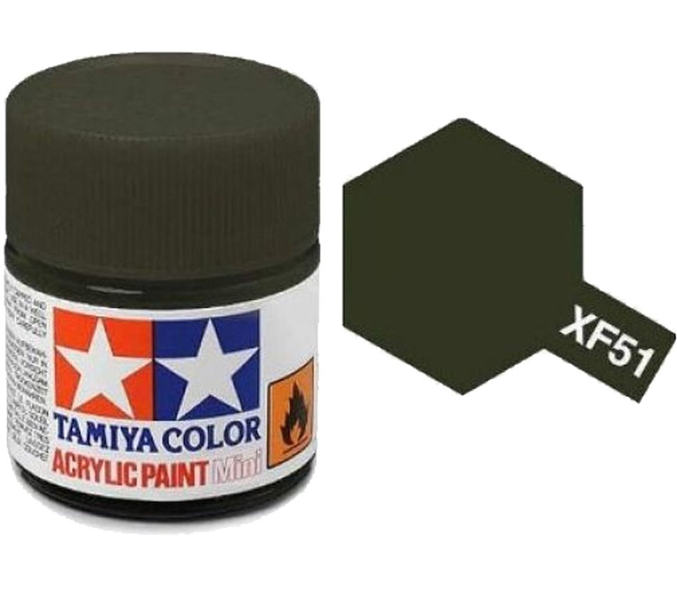 XF-51 Khaki Drab Matt Acrylic Paint 10ml
