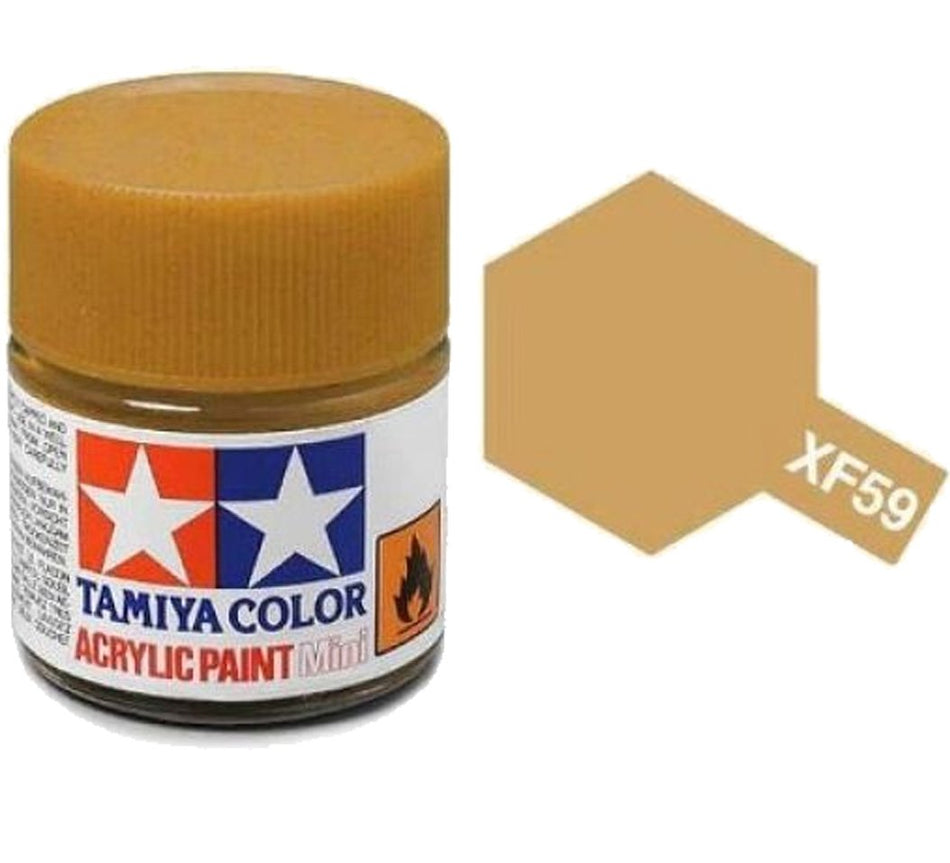 XF-59 Desert Yellow Matt Acrylic Paint 10ml