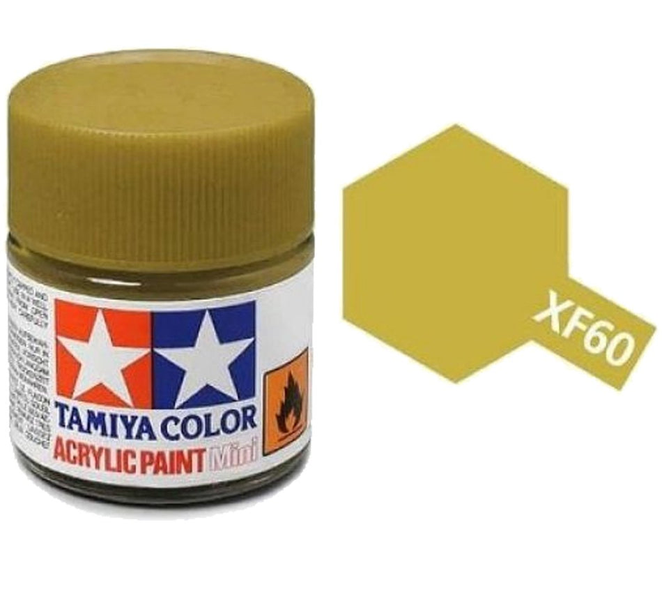 XF-60 Dark Yellow Matt Acrylic Paint 10ml