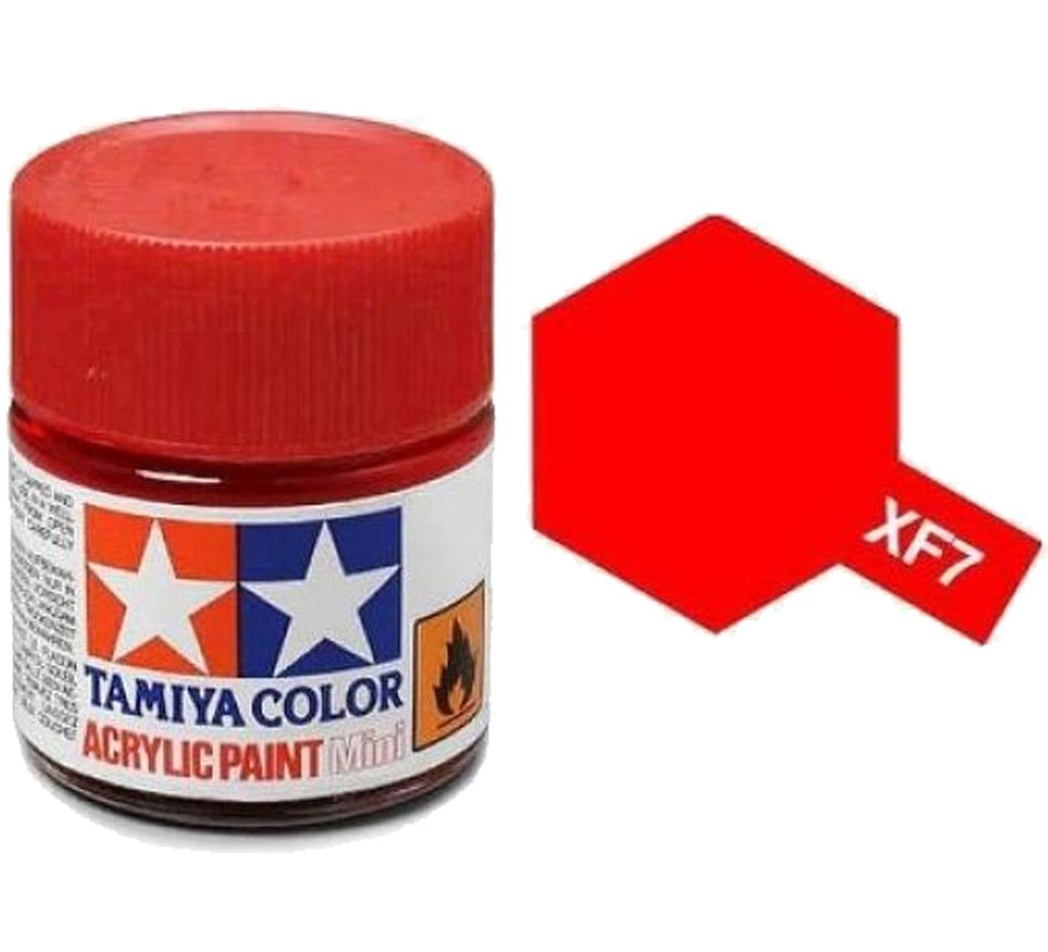 XF-7 Flat Red Acrylic Paint 10ml