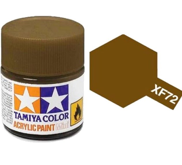 Tamiya XF-72 Brown Matt Acrylic Paint 10ml