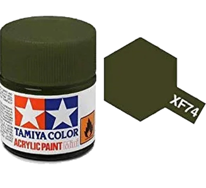 XF-74 Olive Drab (JGSDF) Matt Acrylic Paint 10ml