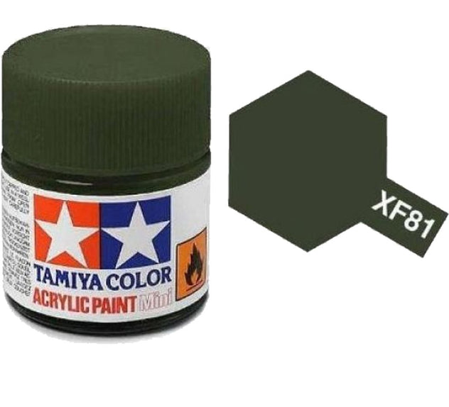 Tamiya XF-81 RAF Dark Green 2 Acrylic Paint 10ml