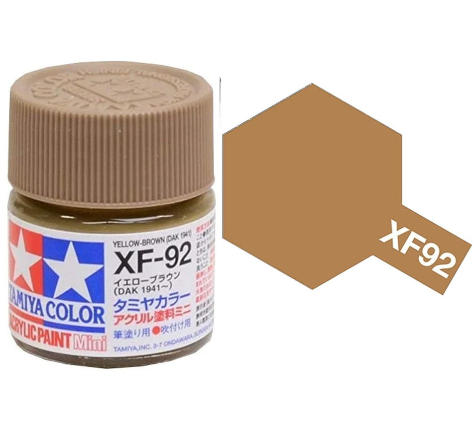 XF-92 Yellow Brown DAK 1941 Matt Acrylic Paint 10ml